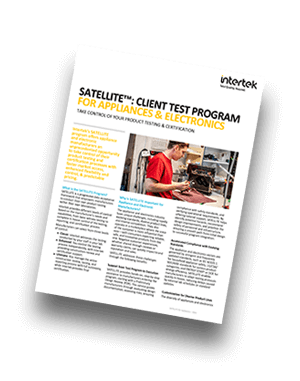 SATELLITE&trade; Client Test Program for Appliances & Electronics | Fact Sheet